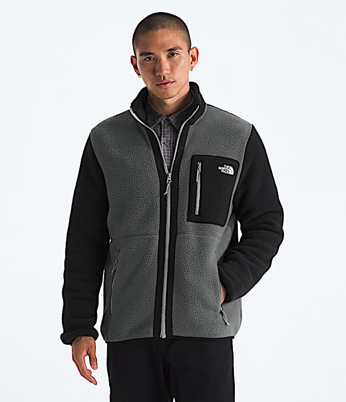 Mens Yumiori FullZip TNF Anthracite GreyTnf BlackMonument Grey HERO