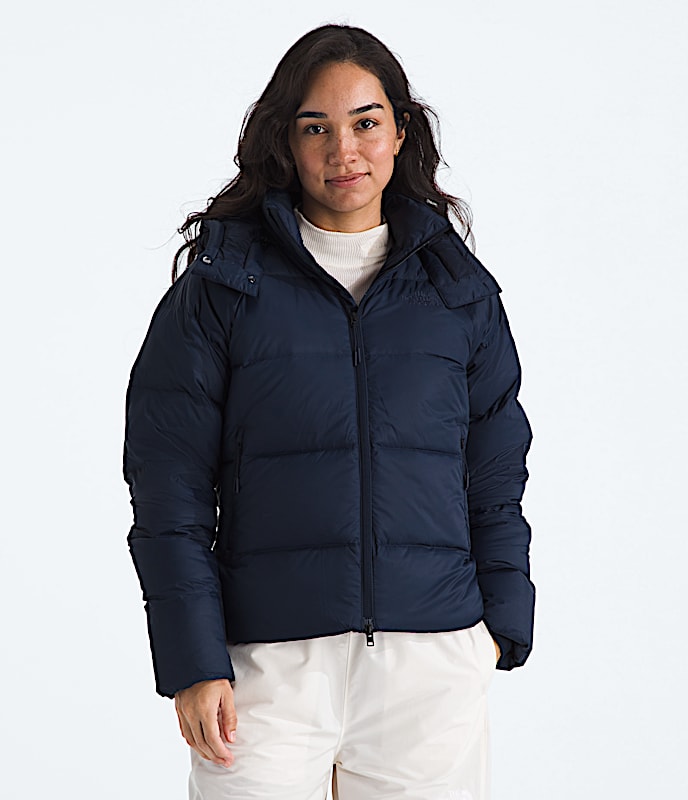 Womens Hydrenalite City Down Hooded Jacket TNF Summit Navy HERO