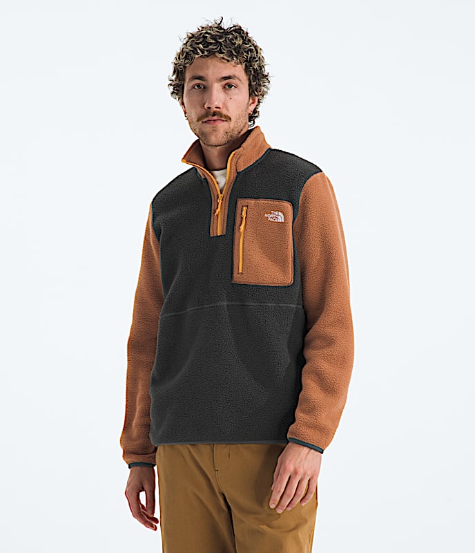 Modle Yumiori avec fermeture clair  pour hommes TNF Asphalt GreyBurnt Umber HERO
