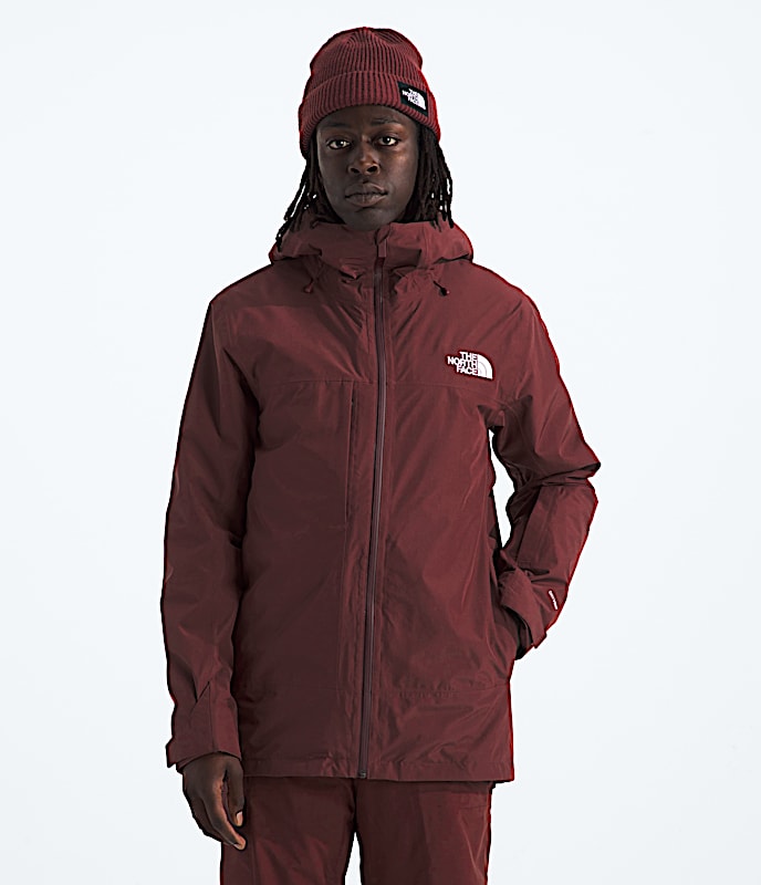 Mens THERMOBALL Snow Triclimate Jacket TNF Sumac Main