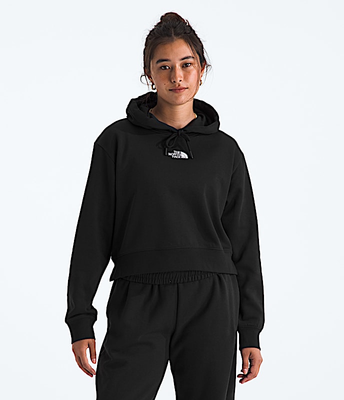Women's Essential Cropped Hoodie - 1