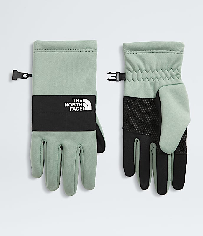 Kids Sierra Etip Gloves TNF Slate Moss HERO