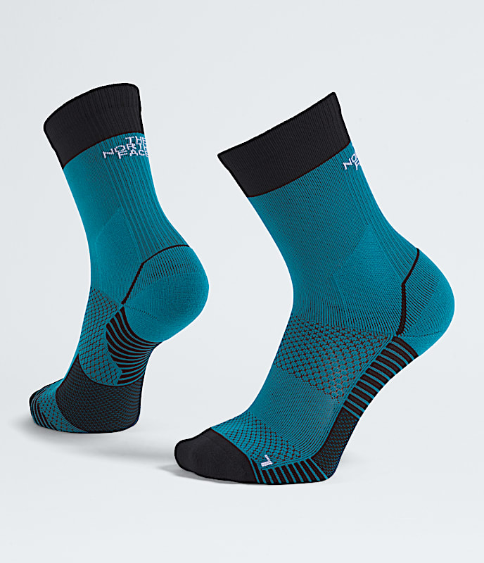 Trail Run Crew Socks TNF Dusk Blue HERO