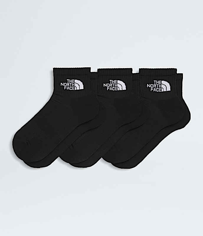 Chaussettes Cush 14 multisports  paquet de 3 TNF TNF Noir HERO