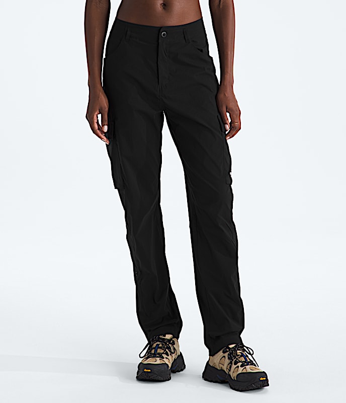 Womens Exploration Cargo Pants TNF TNF Black Main