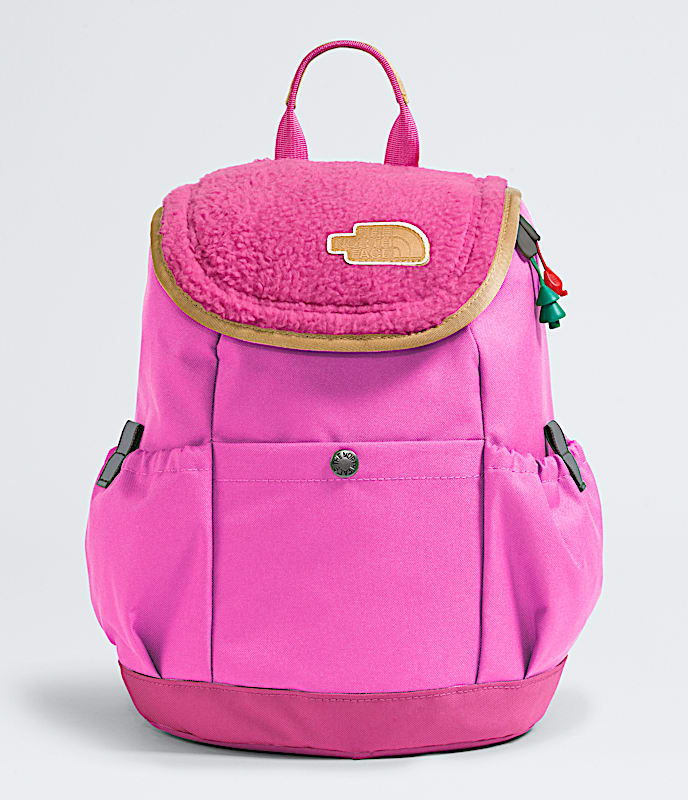 Youth Mini Explorer Backpack TNF Violet CrocusFuchsia Flash HERO