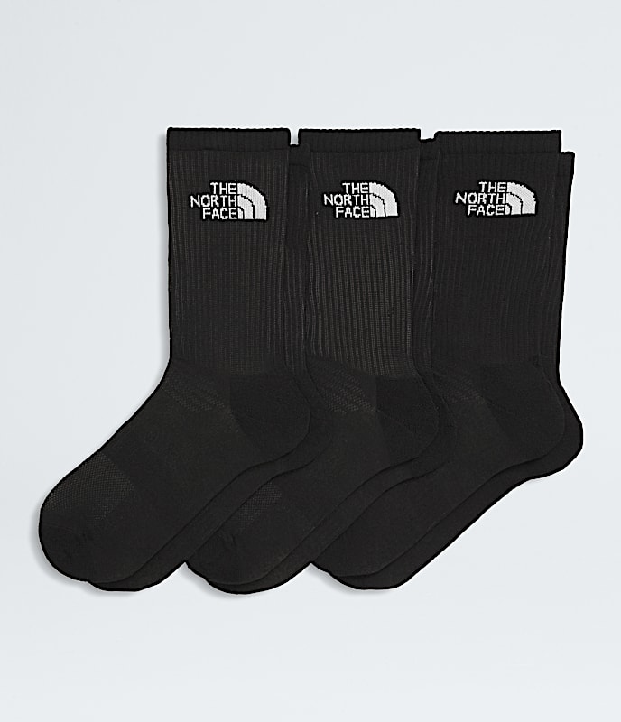 Chaussettes multisports Cush Crew  paquet de 3 TNF NoirAssortiment HERO