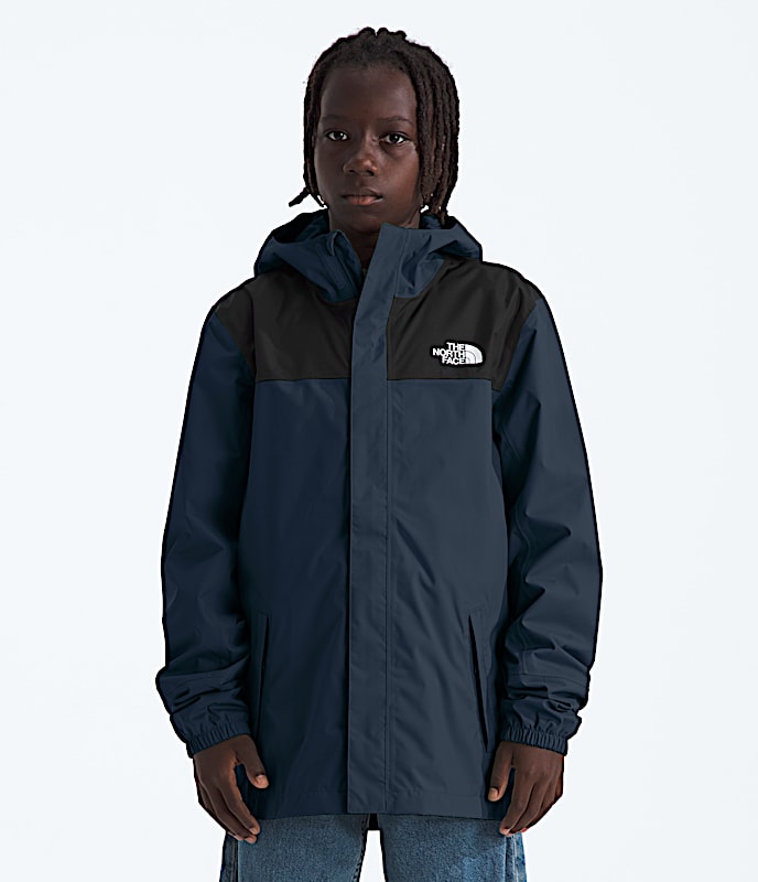 Boys Antora Rain Jacket TNF Summit Navy HERO