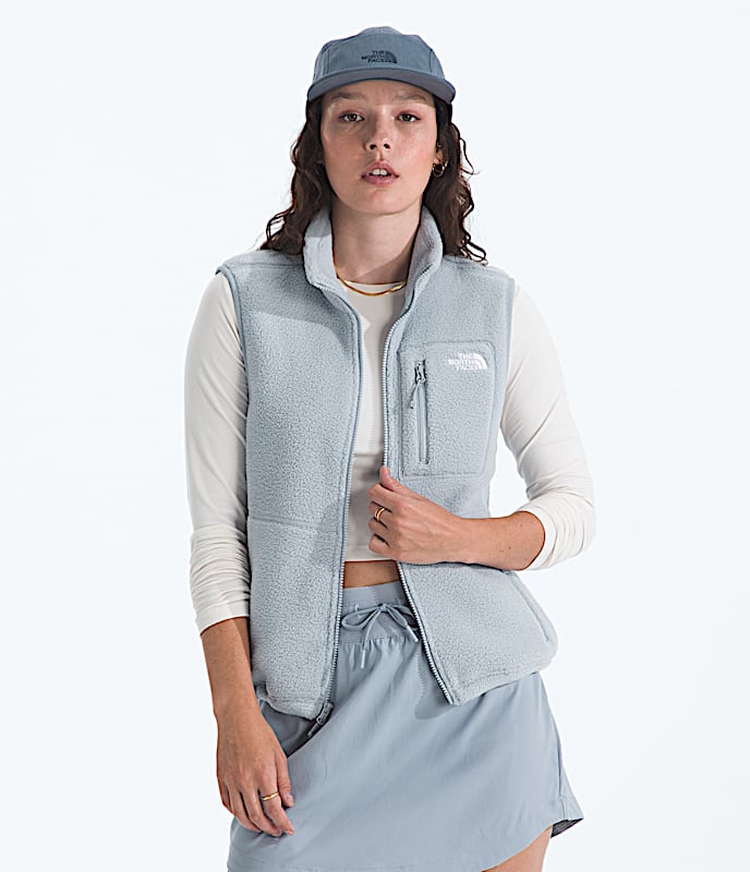 Womens Yumiori Vest TNF Frost Grey Main
