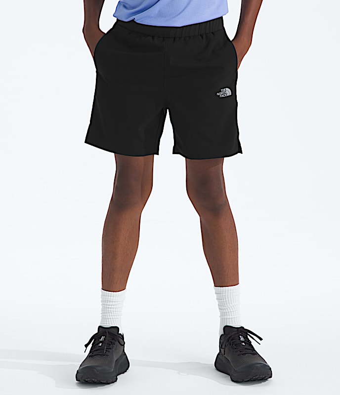 Boys On The Trail Shorts TNF TNF BlackSilver Reflective HERO
