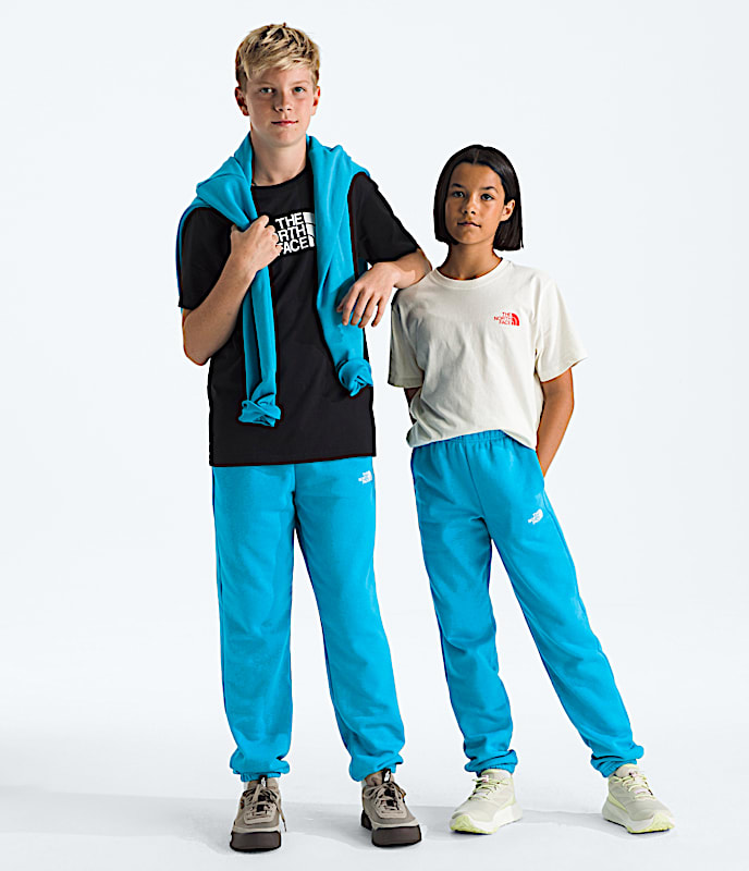 Boys  Girls Evolution Simple Dome Pants TNF Meridian Blue Main