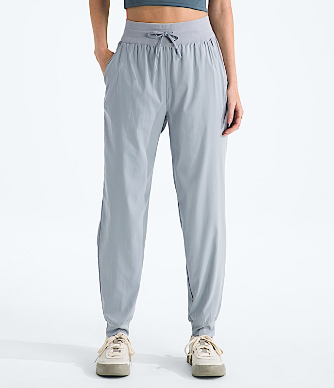 Womens Aphrodite Arise Joggers TNF Frost Grey Main