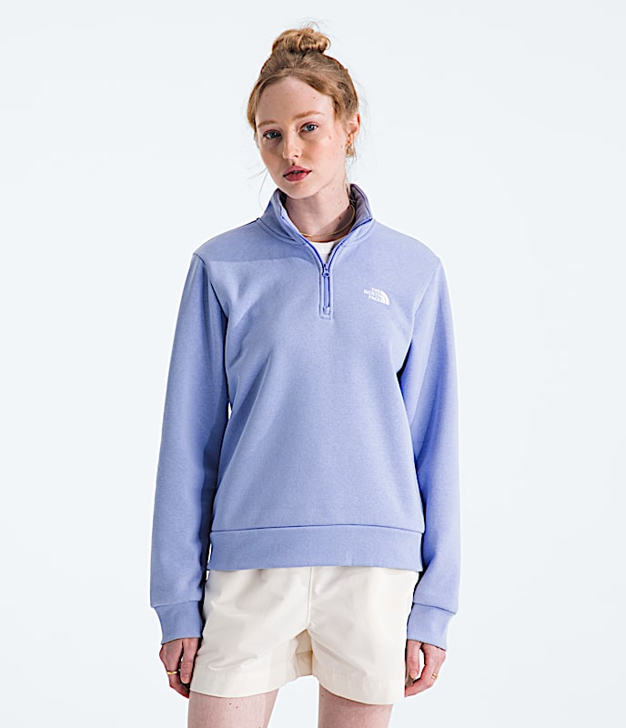 Womens Evolution Simple Dome Regular Zip TNF Periwinkle Glow Main