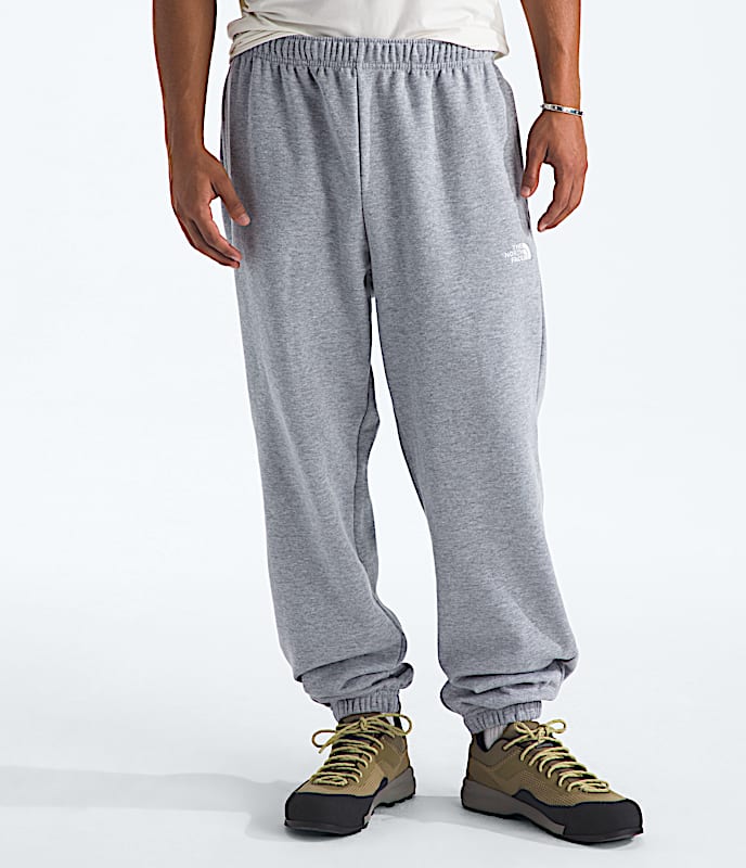 Mens Evolution Simple Dome Regular Pants TNF TNF Pale Grey Heather Main