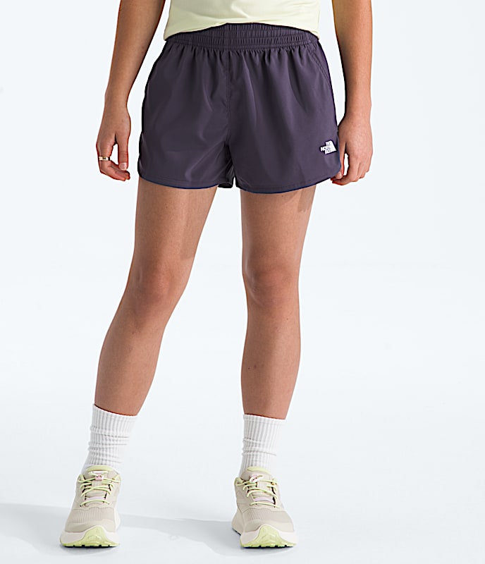 Girls Flex Woven Shorts TNF Endless Dusk Main