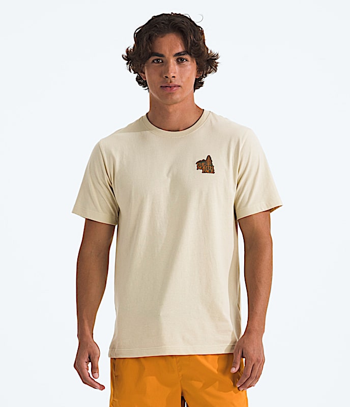 Tshirt  manches courtes standard Keep Climbin pour hommes TNF Pierre du dsert HERO