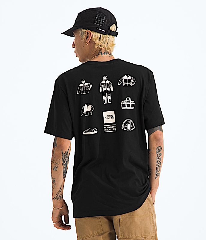 Mens Mountain Mirage Regular ShortSleeve Tee TNF TNF Black Main