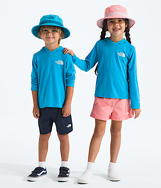 Kids Adventure Moonlight Hoodie TNF Meridian Blue Main