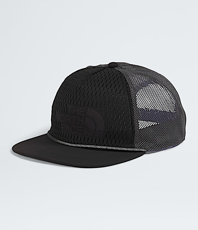 Runner Trucker Hat TNF TNF BlackAnthracite Grey HERO
