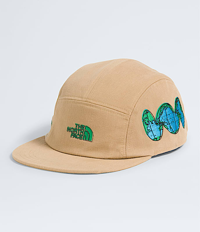 Norm Camp Hat TNF Khaki Stone Graphic HERO