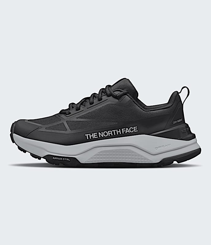 Womens Fastpack Waterproof Shoes TNF TNF Black  High Rise Grey HERO