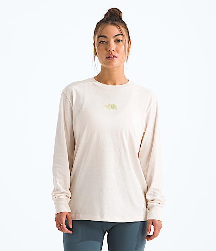 Women’s Floral Alpine Relaxed Long-Sleeve Tee - 1