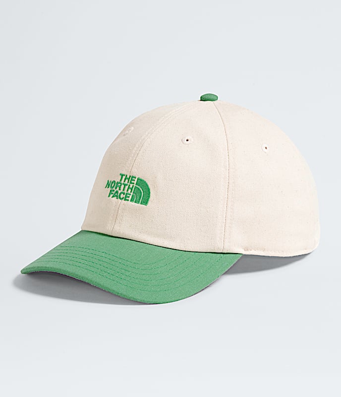 Roomy Norm Hat TNF Dimmed Algae  White Dune Raw Undyed HERO