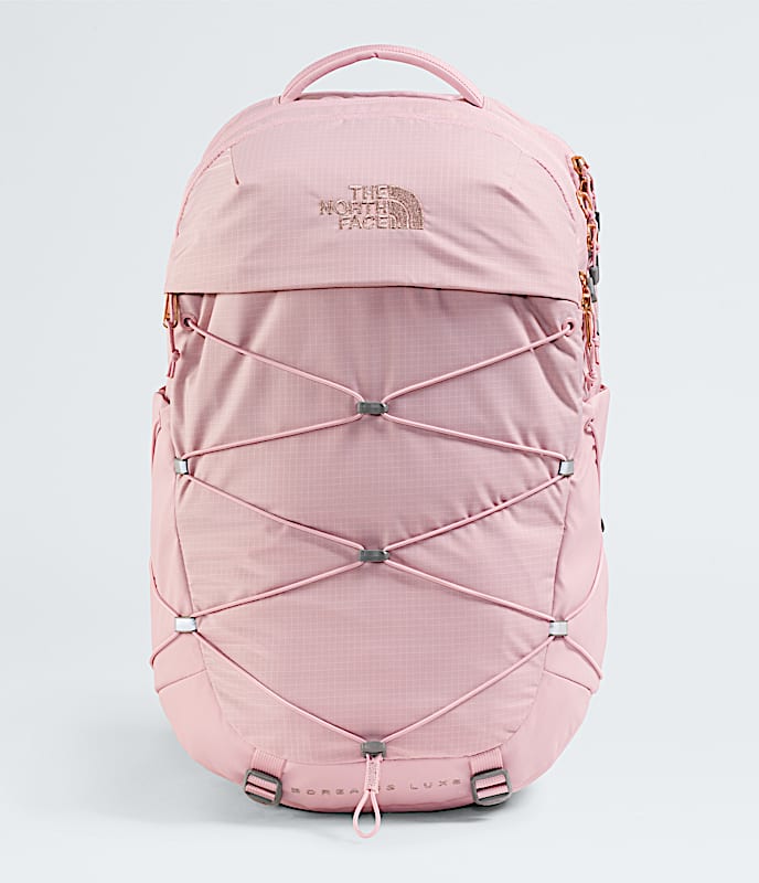 Womens Borealis Luxe Backpack TNF Metal PinkBurnt Coral Metallic HERO
