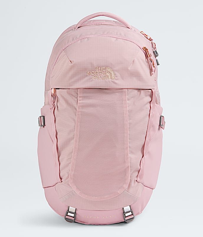 Womens Recon Luxe Backpack TNF Metal PinkBurnt Coral Metallic HERO