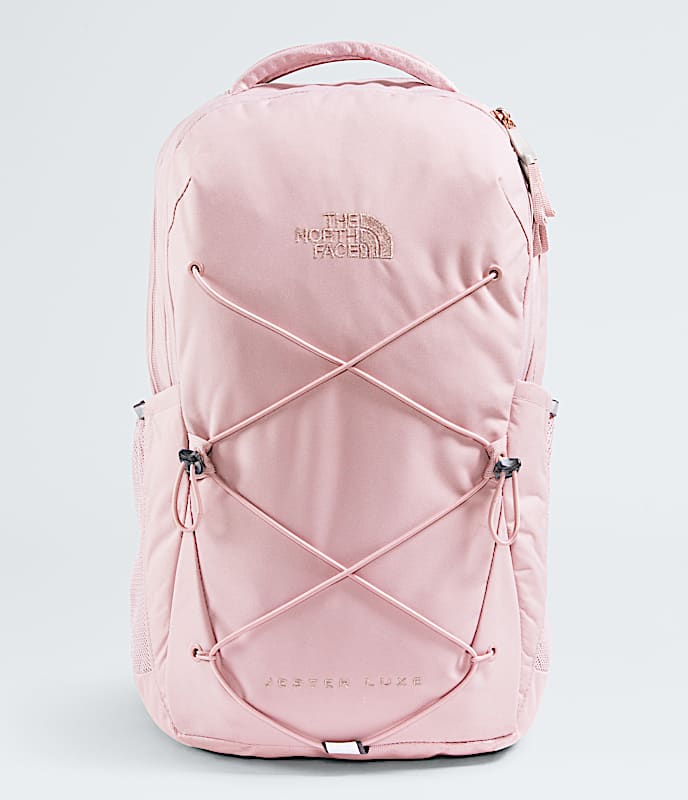 Womens Jester Luxe Backpack  27L TNF Metal PinkBurnt Coral Metallic HERO
