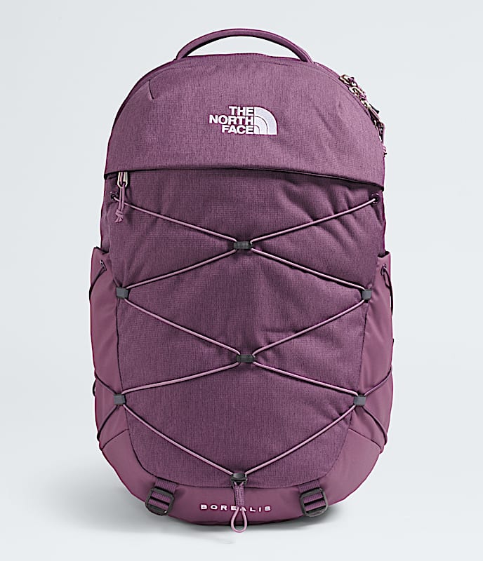 Womens Borealis Backpack TNF Chroma Purple Light HeatherHushed Lavender HERO