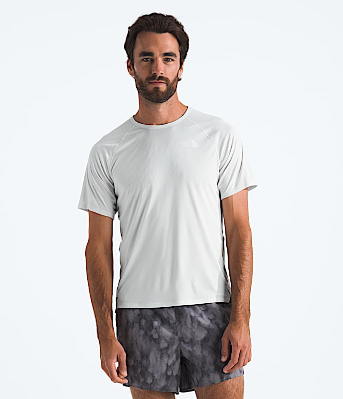 Mens Sunriser ShortSleeve TNF Pearl Stone HERO