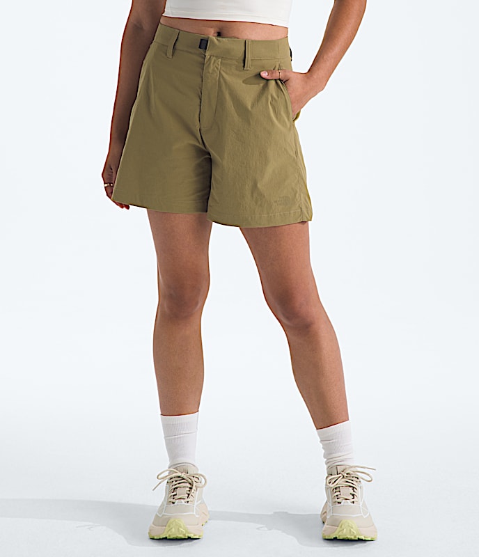 Womens Basin 5 Shorts TNF Cedar Main