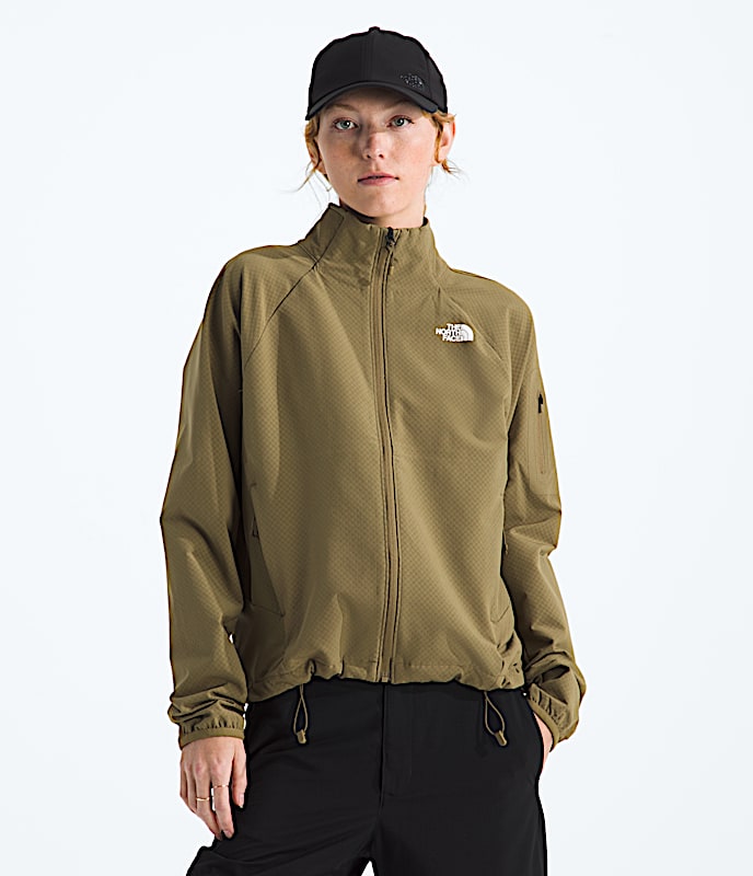 Womens Tek Approach Jacket TNF Cedar Main