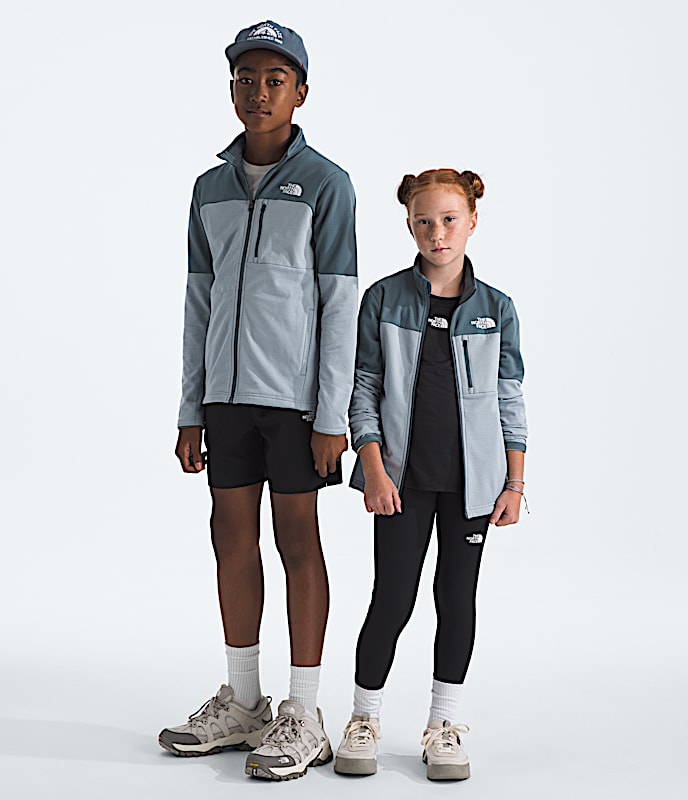 Boys’ & Girls’ Hike Mid Layer Full-Zip - 1