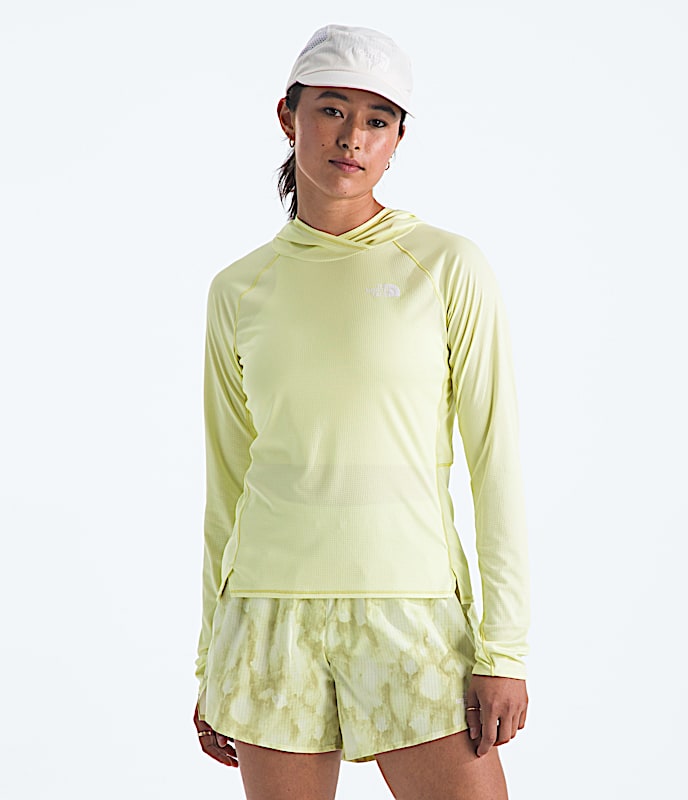 Womens Sunriser Hoodie TNF Lemon Mist Main