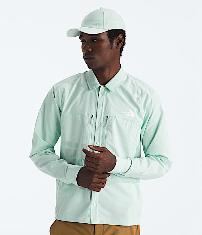 Mens Trail LIGHTRANGE LongSleeve Shirt TNF Opal Frost HERO