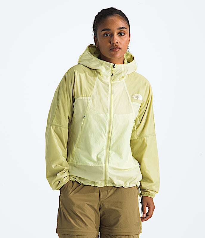 Womens Ridgelite FUTUREFLEECE Wind Jacket TNF Lemon MistPear Main