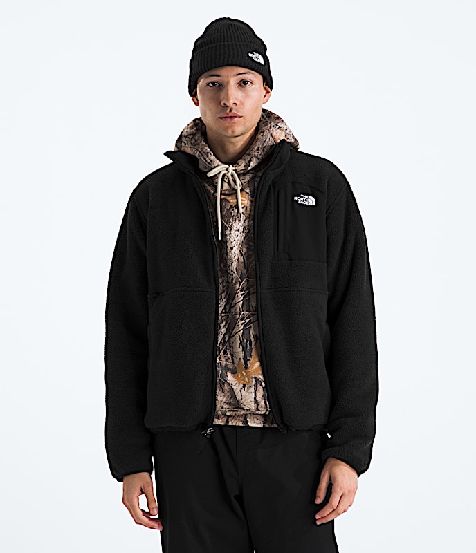 Mens Yumiori Off Peak FullZip Jacket TNF TNF Black Main