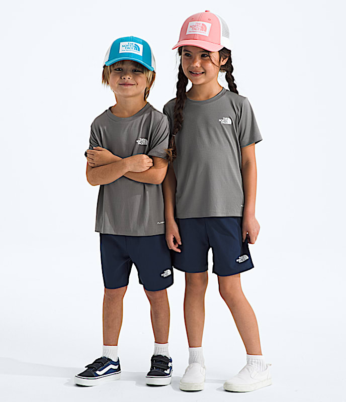 Kids 247 Set TNF Smoked PearlSummit Navy HERO