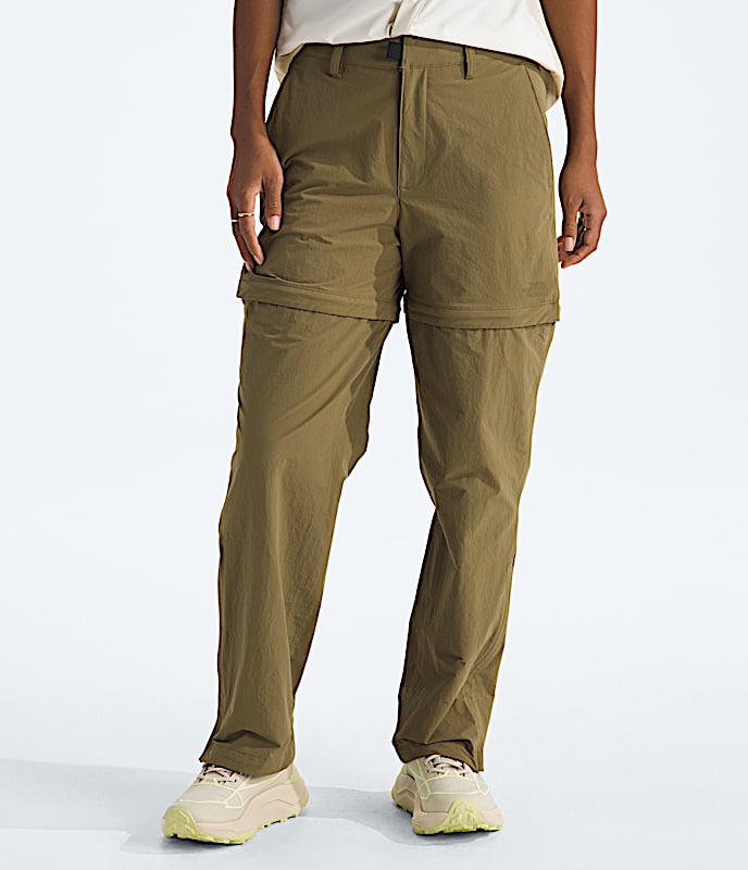 Womens Basin Convertible Pants TNF Cedar HERO