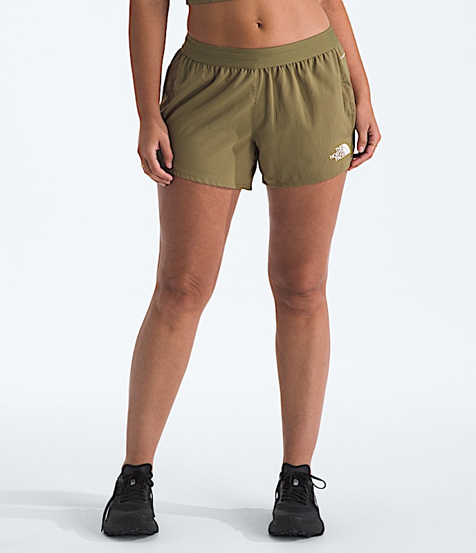 Womens Lightbright 4 Shorts TNF Cedar Main