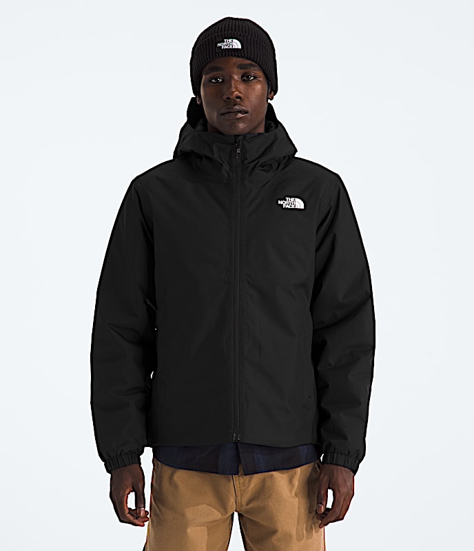 Mens Quest Insulated Waterproof Jacket TNF TNF Black Main