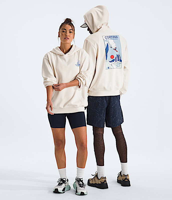 Unisex Mountain Celebration Relaxed Hoodie—Graphic - 1