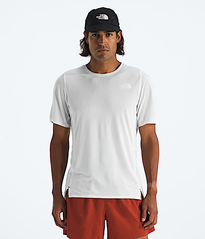 Mens Summit Series High Trail ShortSleeve TNF Pearl Stone HERO