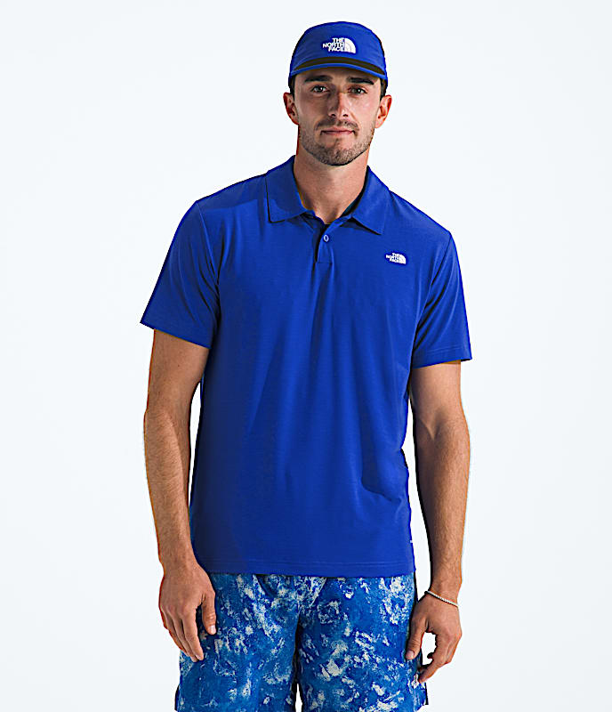 Mens Adventure Polo TNF TNF Blue HERO
