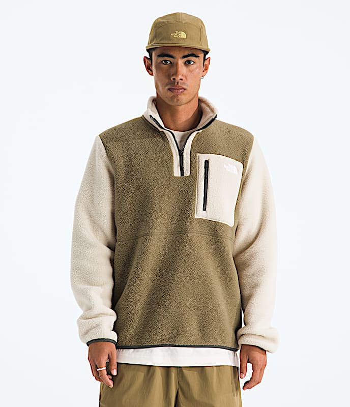 Mens Yumiori Zip TNF CedarDesert StoneNew Taupe Green Main