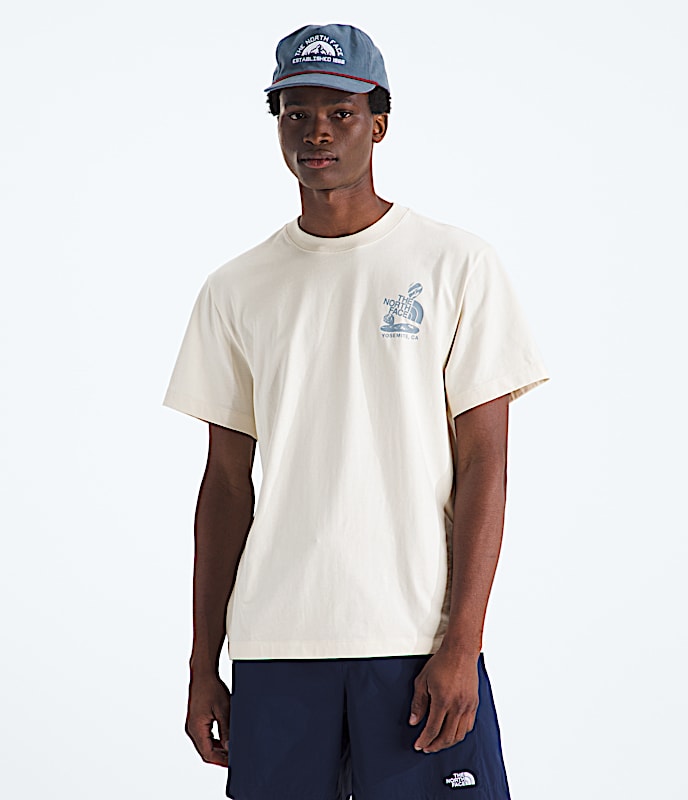 Tshirt  manches courtes dcontract imprim Stones pour hommes TNF Blanc dune HERO