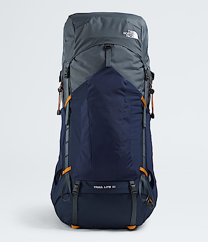 Trail Lite 50 Backpack TNF Granite GreySummit NavyDust Orange HERO