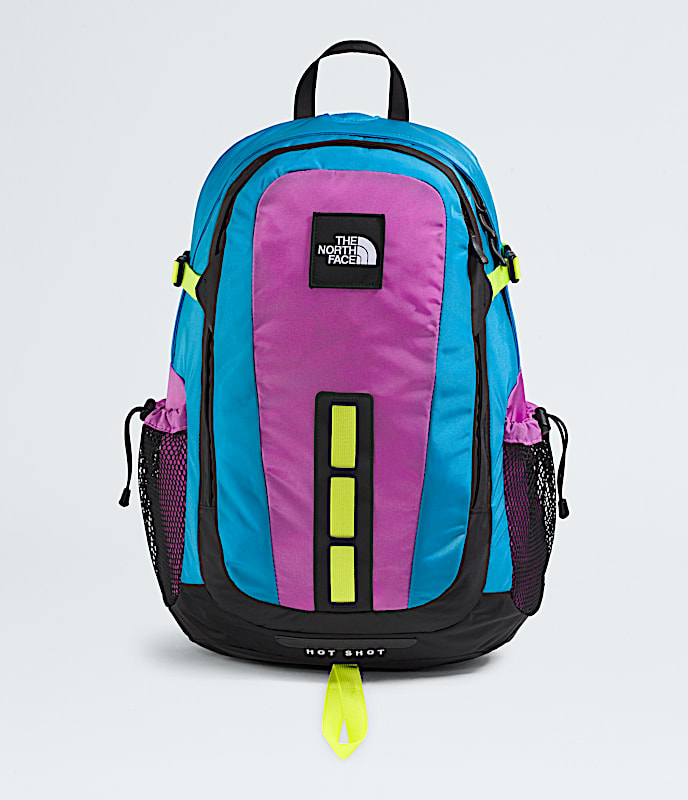 Hot Shot SE Backpack TNF Meridian BlueViolet CrocusFizz Lime HERO